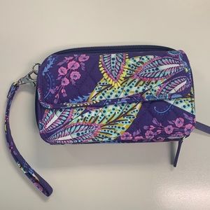 Vera Bradley All-in-One Crossbody (Batik Leaves Pattern, Retired)